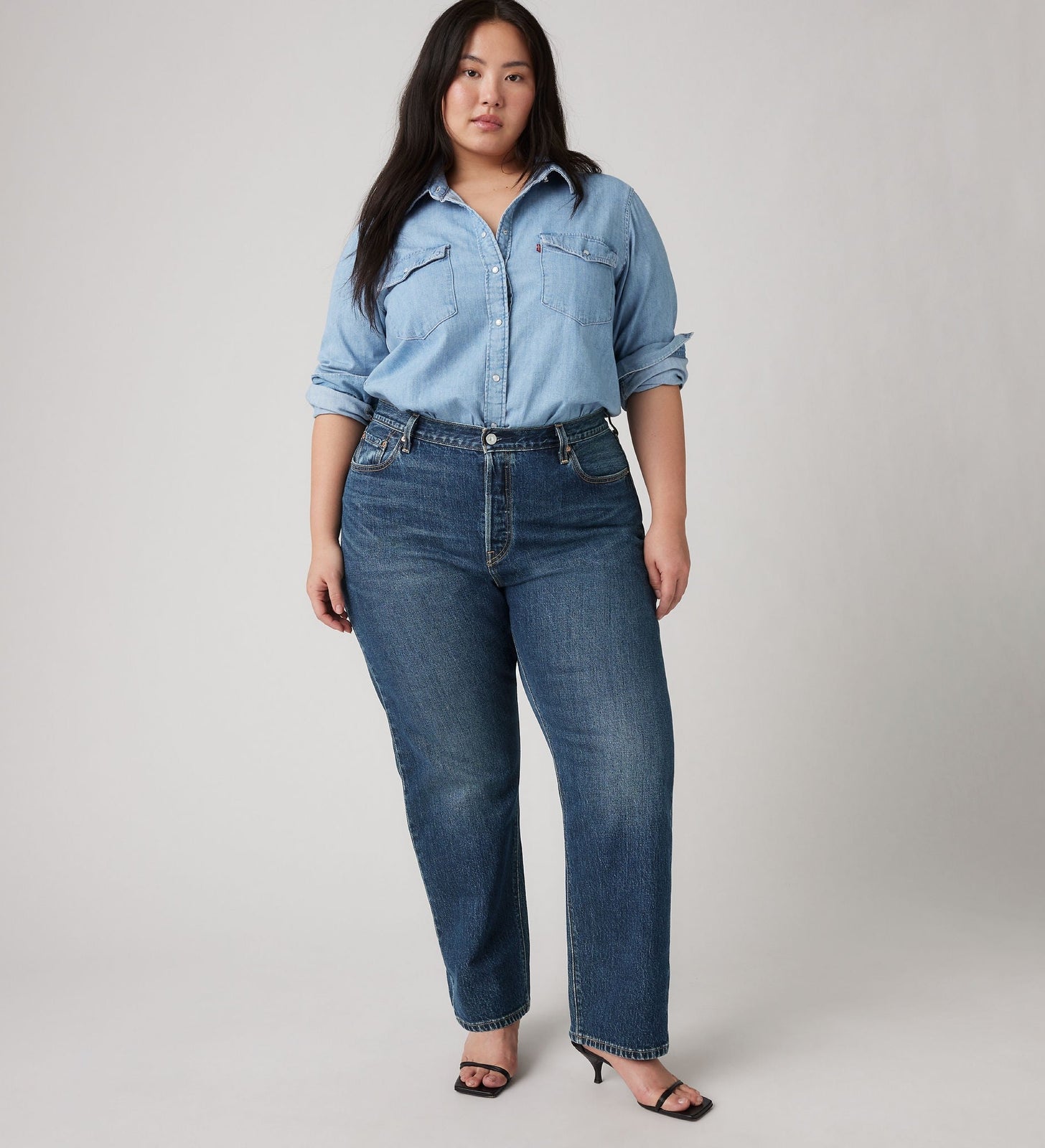 Main 1 - Levi's® Women's 501® Original Jeans (Plus Size) - A35480044