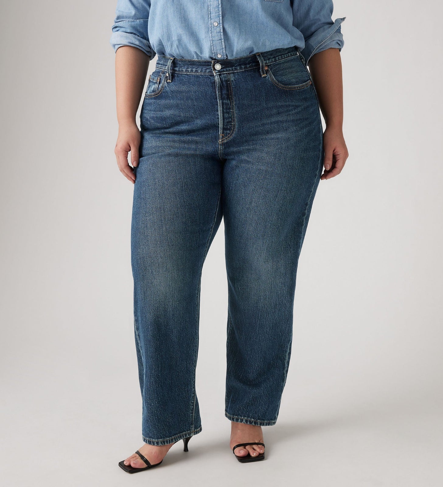 Main 5 - Levi's® Women's 501® Original Jeans (Plus Size) - A35480044