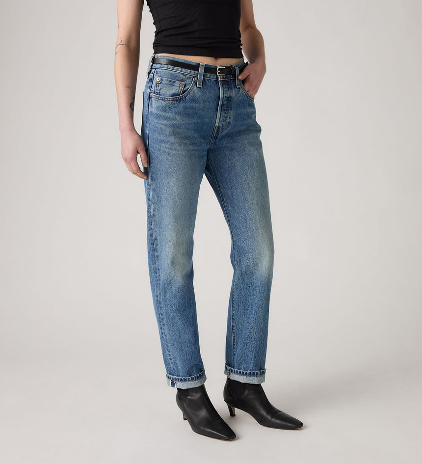 Main 5 - Levi's® Women's 501® Original Selvedge Jeans - 125010599