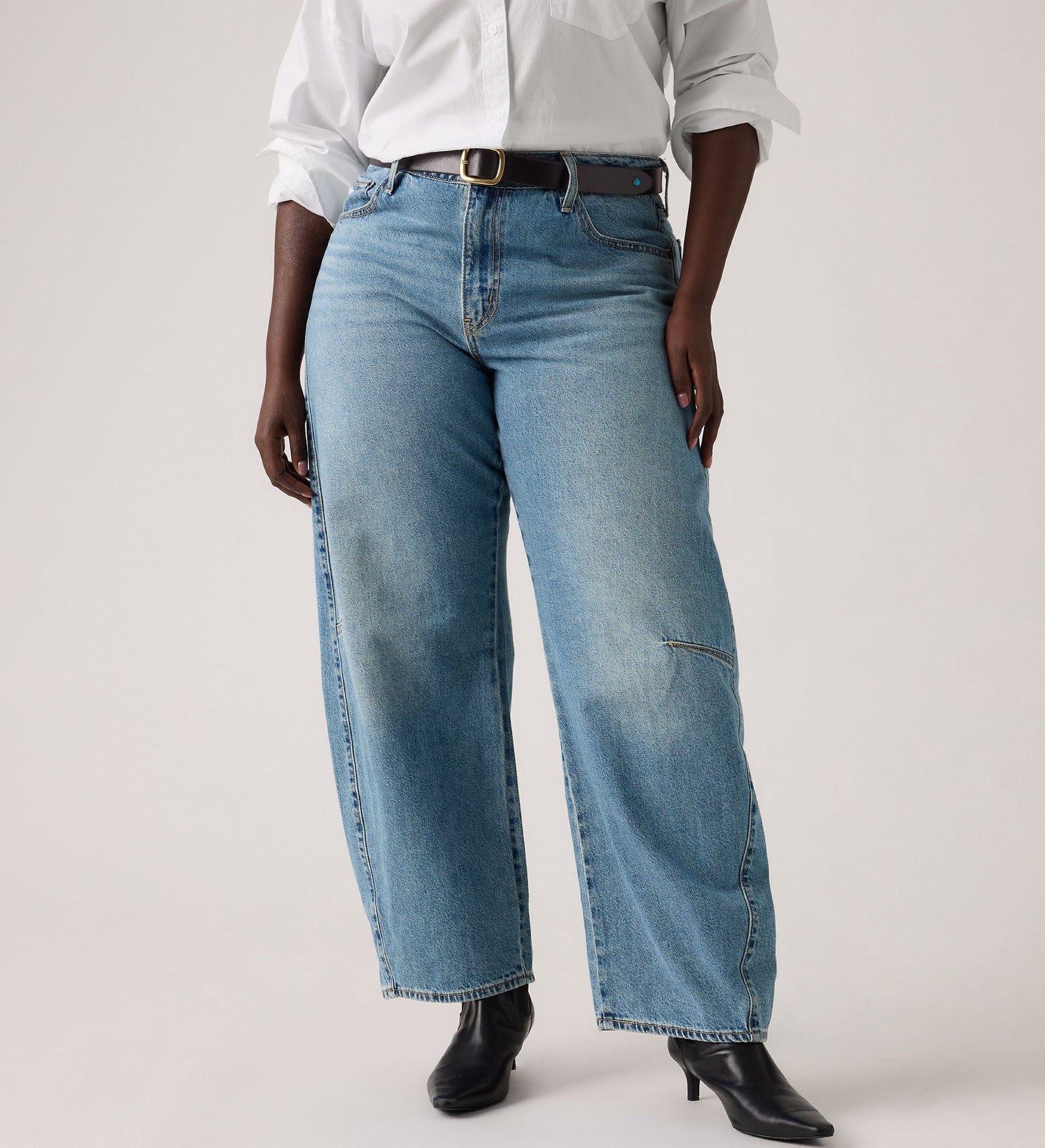 Main 9 - Levi's® Women's Baggy Dad Barrel Jeans - 0039A0002
