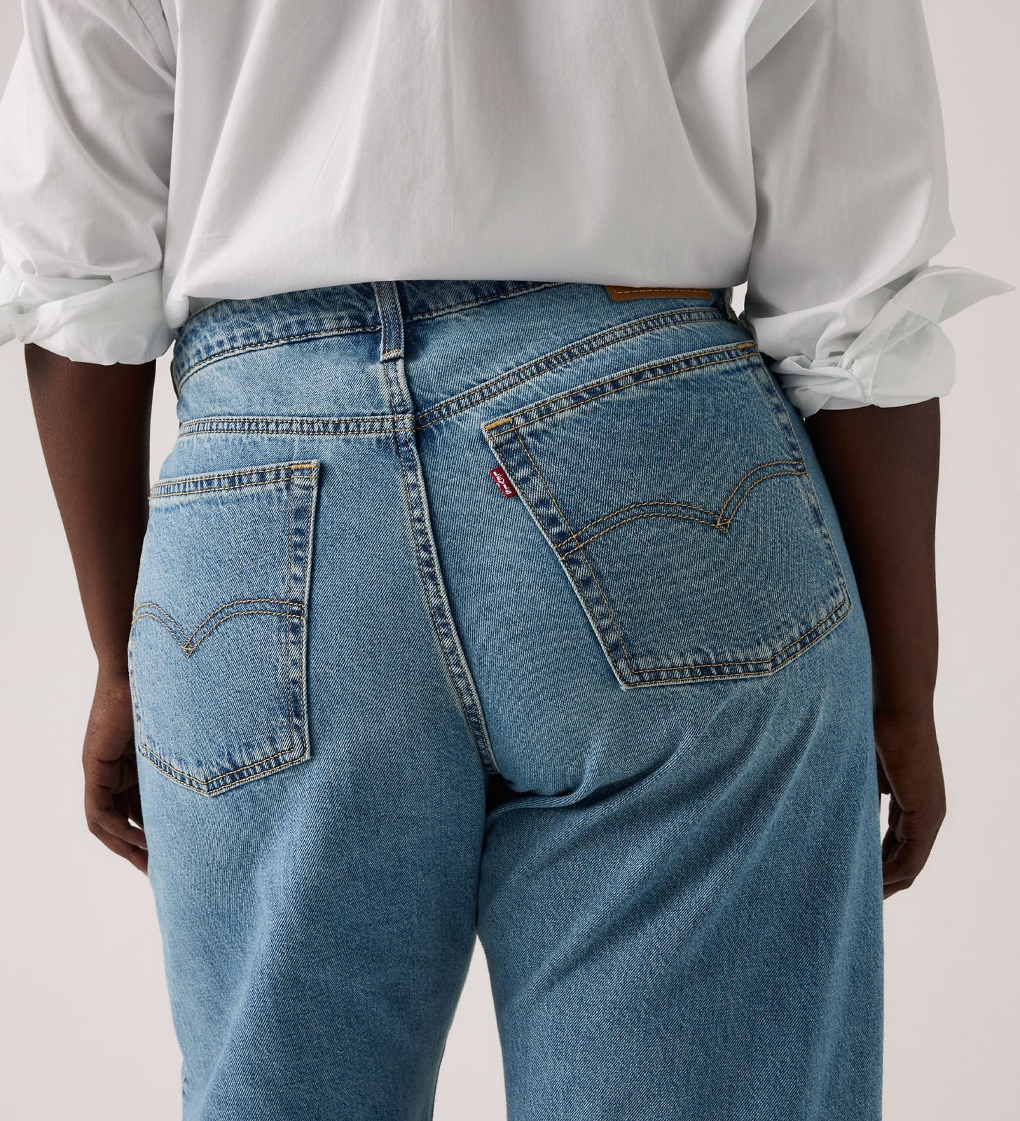 Main 11 - Levi's® Women's Baggy Dad Barrel Jeans - 0039A0002