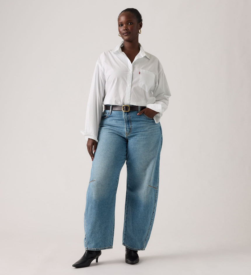 Main 6 - Levi's® Women's Baggy Dad Barrel Jeans - 0039A0002