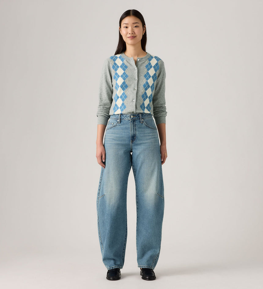 Main 1 - Levi's® Women's Baggy Dad Barrel Jeans - 0039A0002