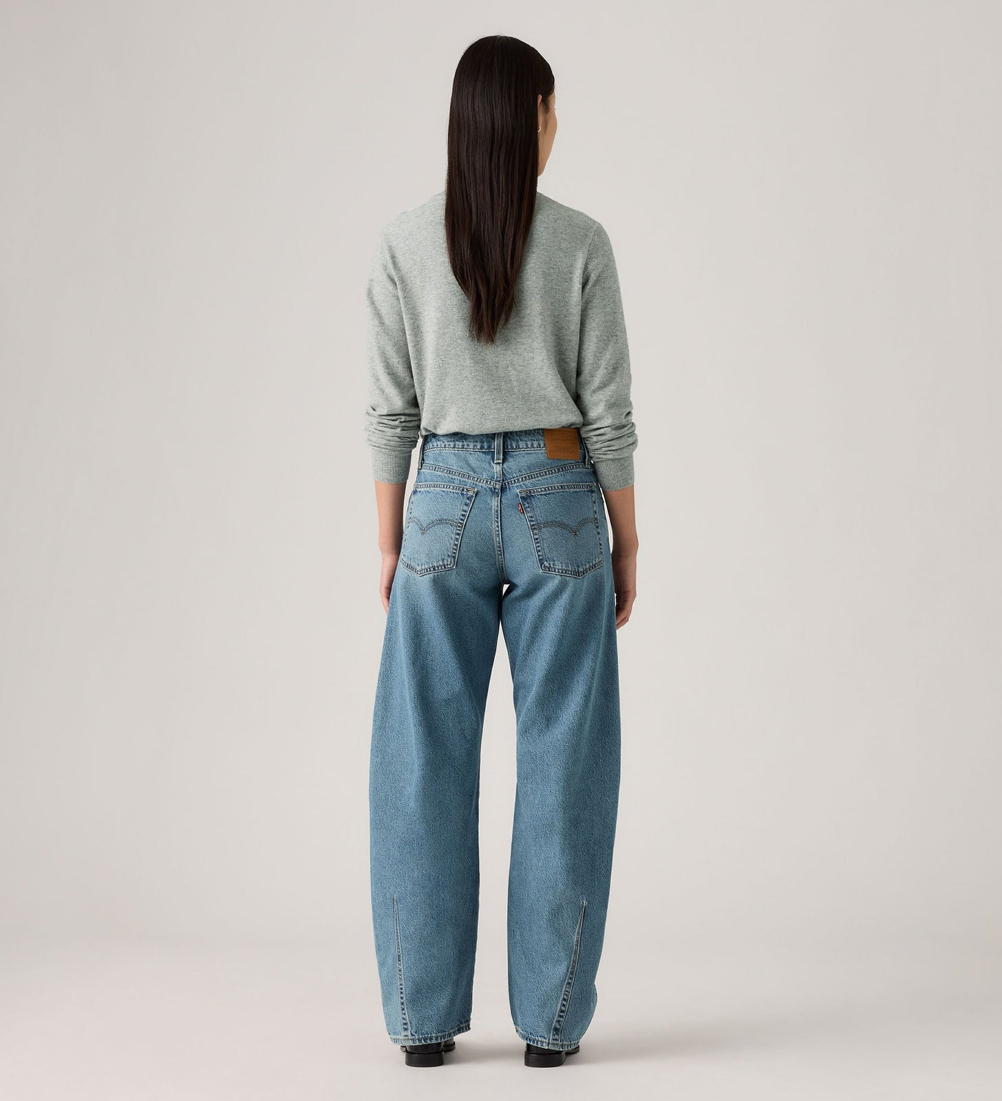 Main 2 - Levi's® Women's Baggy Dad Barrel Jeans - 0039A0002