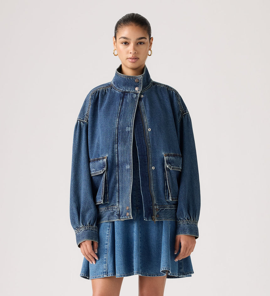 Main 1 - Levi's® Women's Blouson Trucker Jacket - 005NQ0001