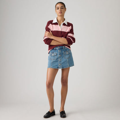 Thumbnail 4 - Levi's® Women's Button Front Skort - 005NA0000