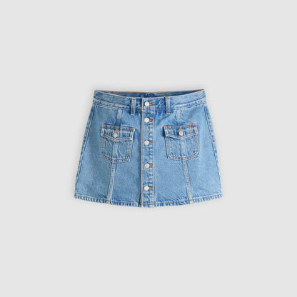 Thumbnail 7 - Levi's® Women's Button Front Skort - 005NA0000