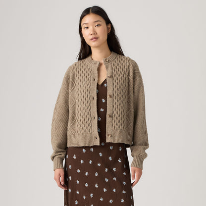 Thumbnail 3 - Levi's® Women's Charlotte Crewneck Cardigan - 007VG0004