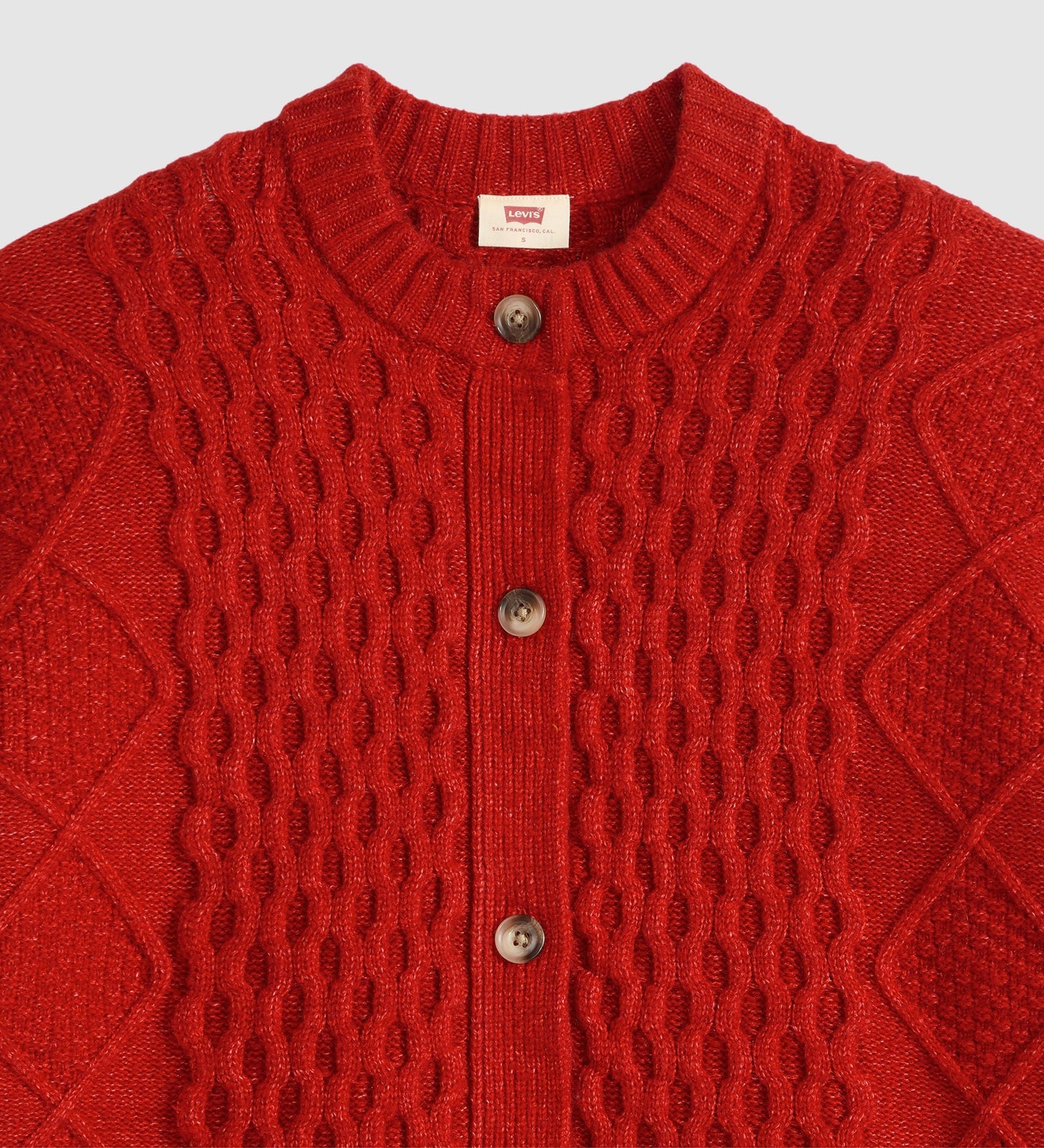 Main 5 - Levi's® Women's Charlotte Crewneck Cardigan - 007VG0010