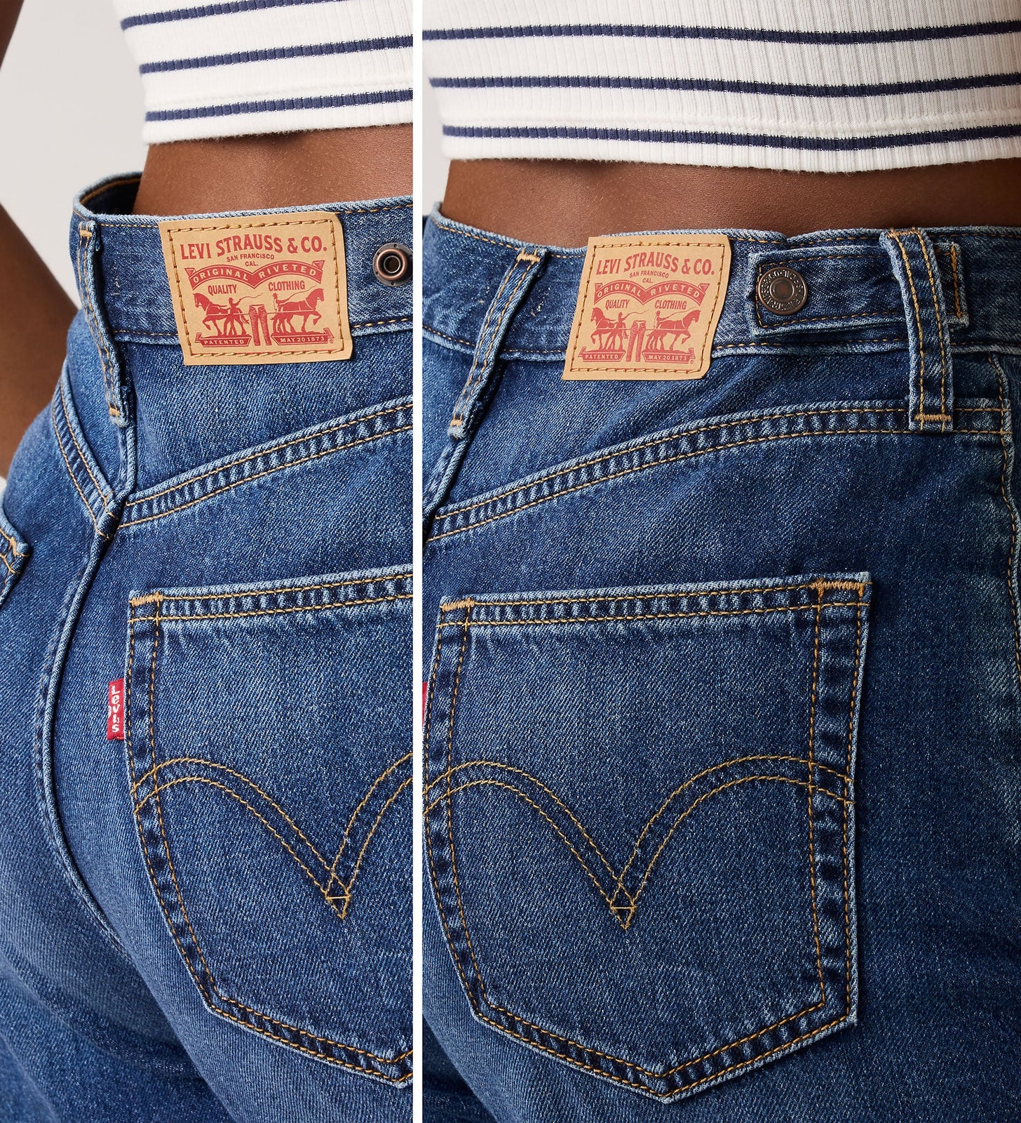 Main 6 - Levi's® Women's Cinch Mid-Thigh Shorts - 003KI0021
