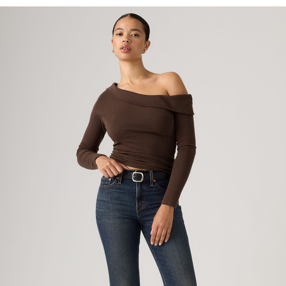 Levi's® Women's Clara Off-Shoulder Long-Sleeve Top