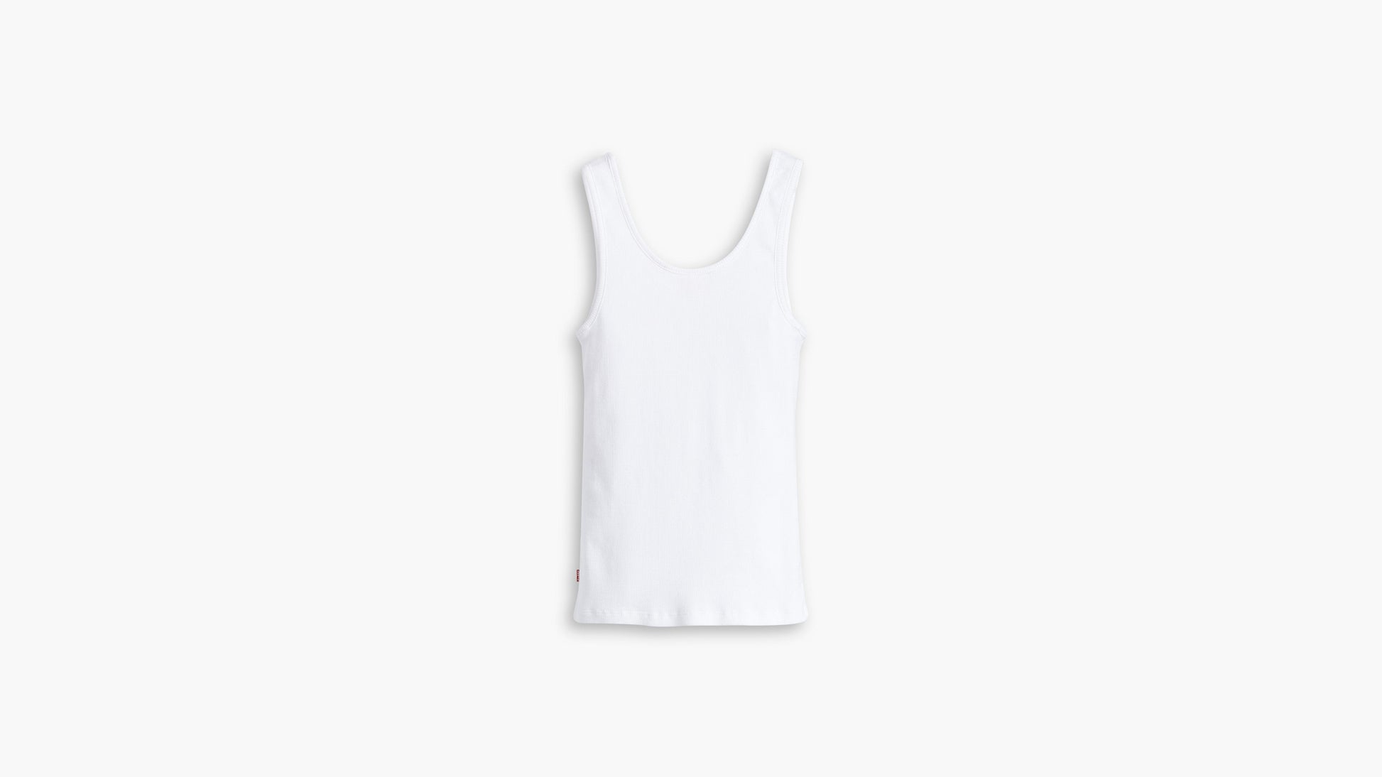 Back-facing shot of Levi’s Women’s Classic Fit Tank, white