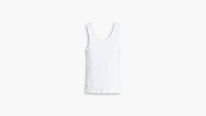 Back-facing shot of Levi’s Women’s Classic Fit Tank, white