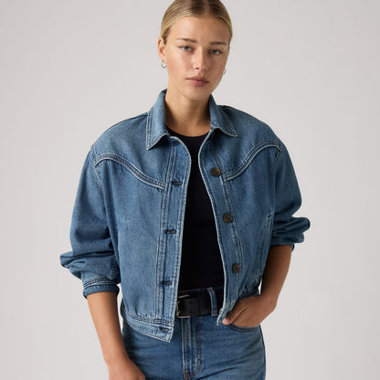 Thumbnail 1 - Levi's® Women's Dani Western Harrington Jacket - 006RM0000