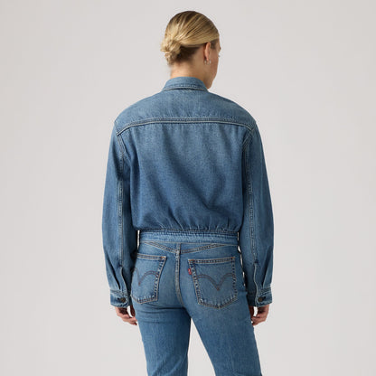 Thumbnail 2 - Levi's® Women's Dani Western Harrington Jacket - 006RM0000