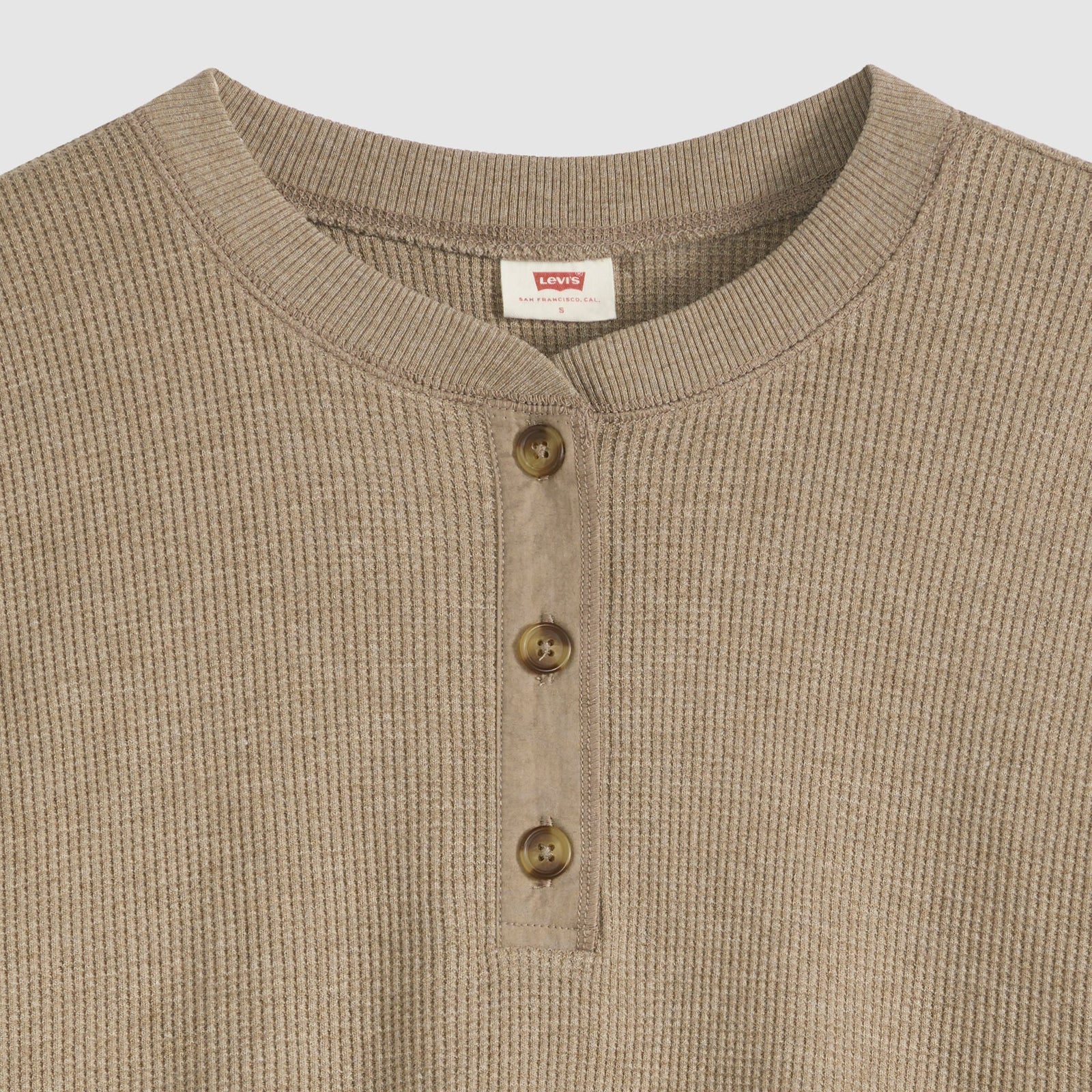 Main 6 - Levi's® Women's Dry Goods Relaxed Long-Sleeve Henley - 0087F0005