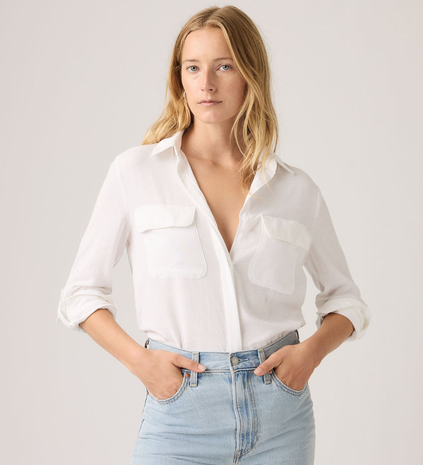 Main 3 - Levi's® Women's Elaine Utility Shirt - 005NJ0002