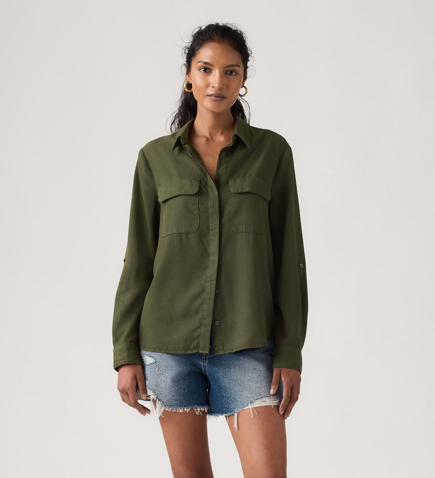 Main 1 - Levi's® Women's Elaine Utility Shirt - 005NJ0009