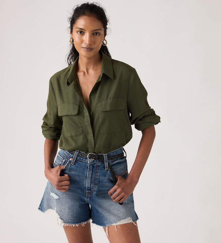 Main 3 - Levi's® Women's Elaine Utility Shirt - 005NJ0009