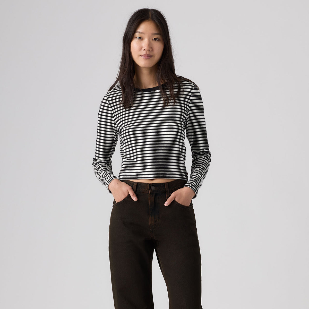 Levi's® Women's Essential Baby Long-Sleeve Tee