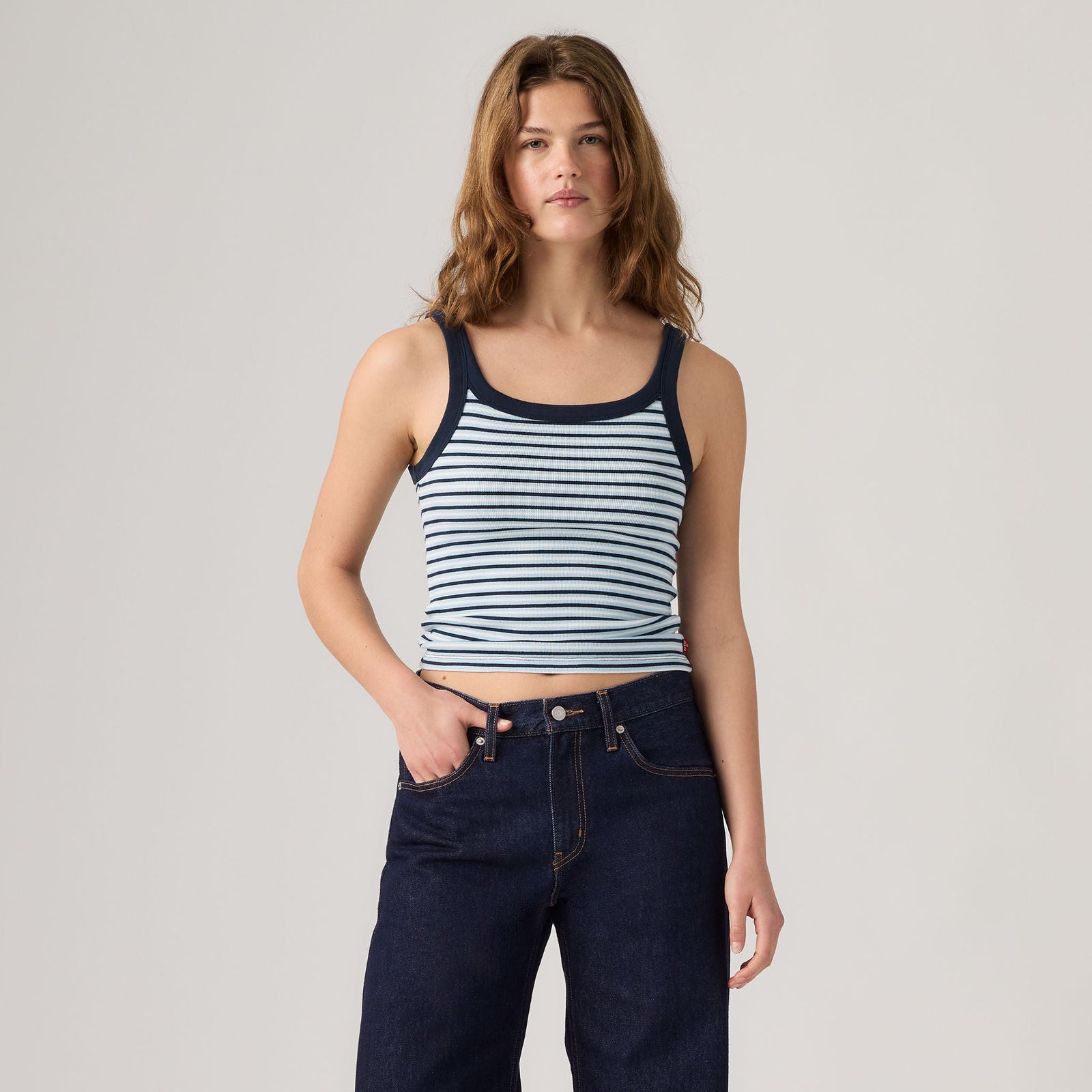Main 3 - Levi's® Women's Essential Ribbed Tank - 005IN0012