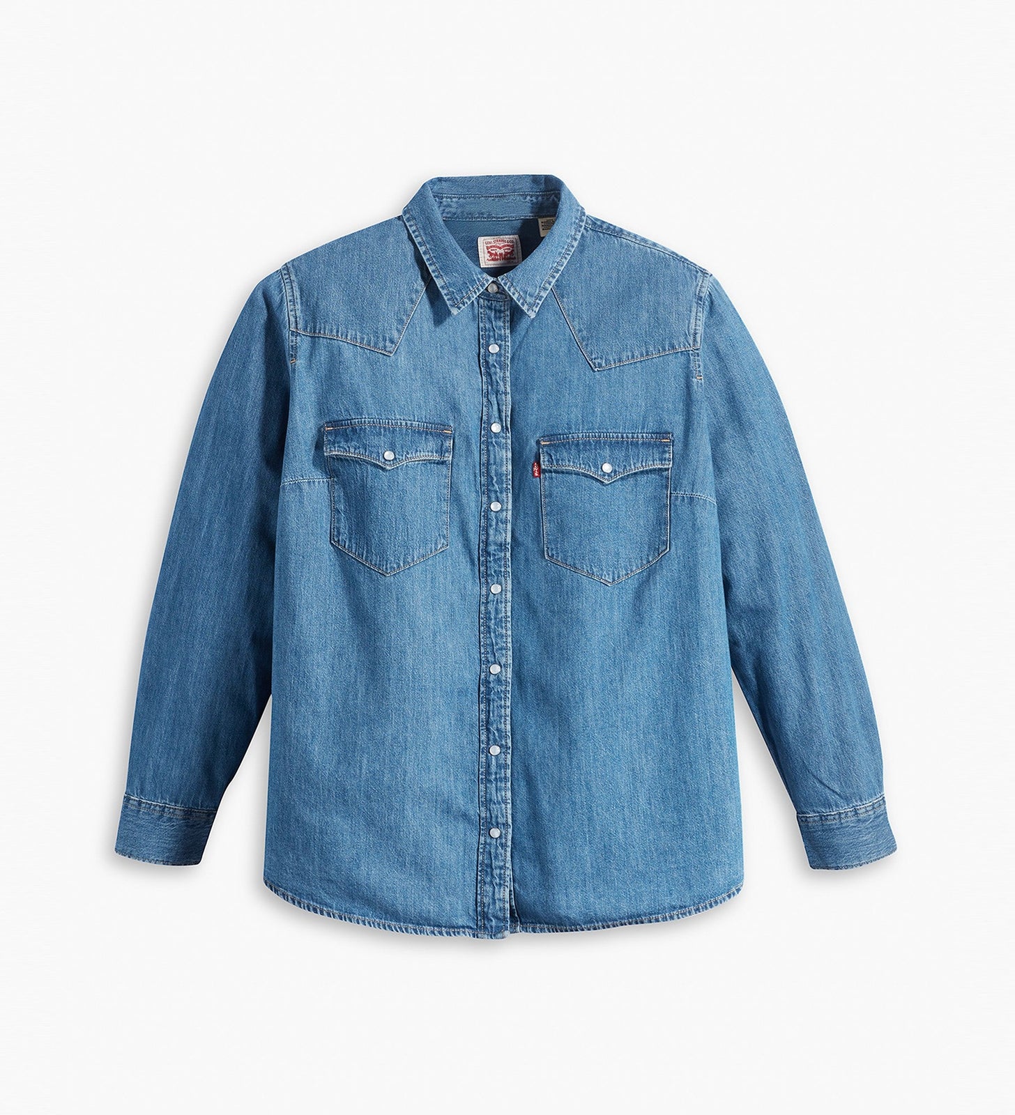 Main 5 - Levi's® Women's Essential Western Shirt (Plus Size) - 577840006