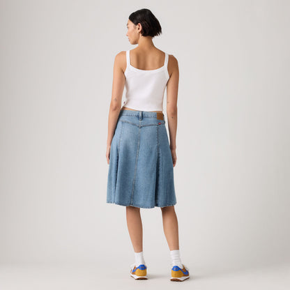 Thumbnail 2 - Levi's® Women's Godet Knee-Length Skirt - 005N80002