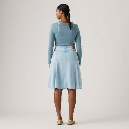 Thumbnail 2 - Levi's® Women's Godet Knee-Length Skirt - 005N80003