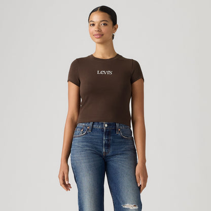 Thumbnail 3 - Levi's® Women's Graphic Essential Baby Tee - 008CH0009