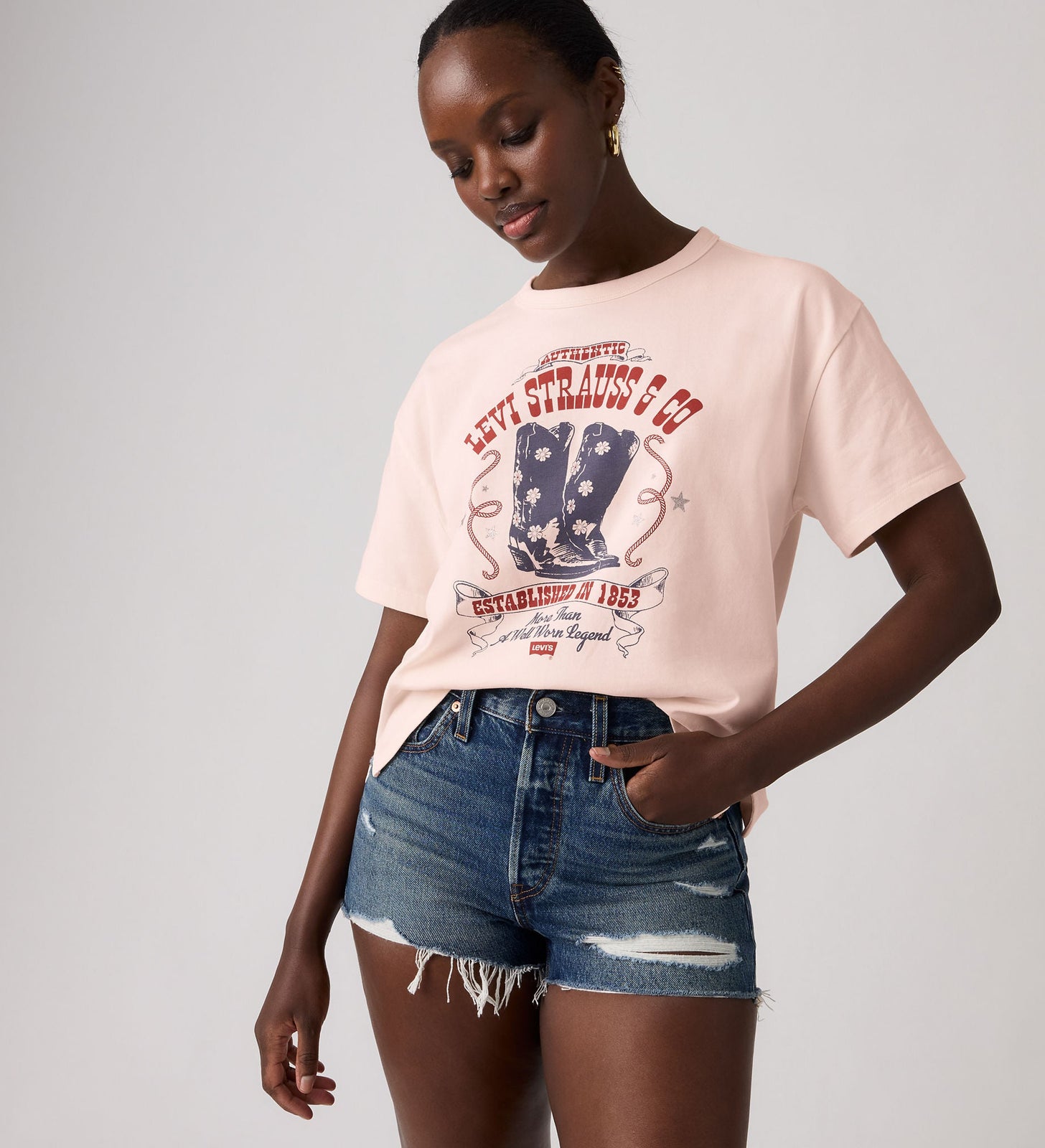 Main 1 - Levi's® Women's Graphic Vintage Tee - 005OY0027