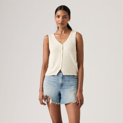 Thumbnail 3 - Levi's® Women's Helen Mini Boucle Vest - 005AB0000