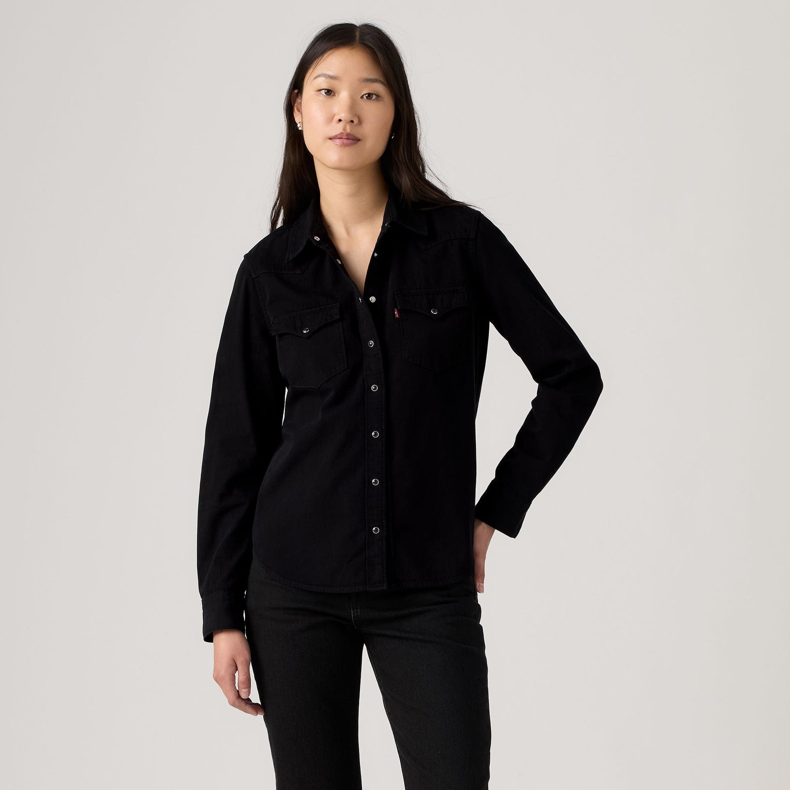 Main 3 - Levi's® Women's Heritage Western Denim Shirt - 007WT0001