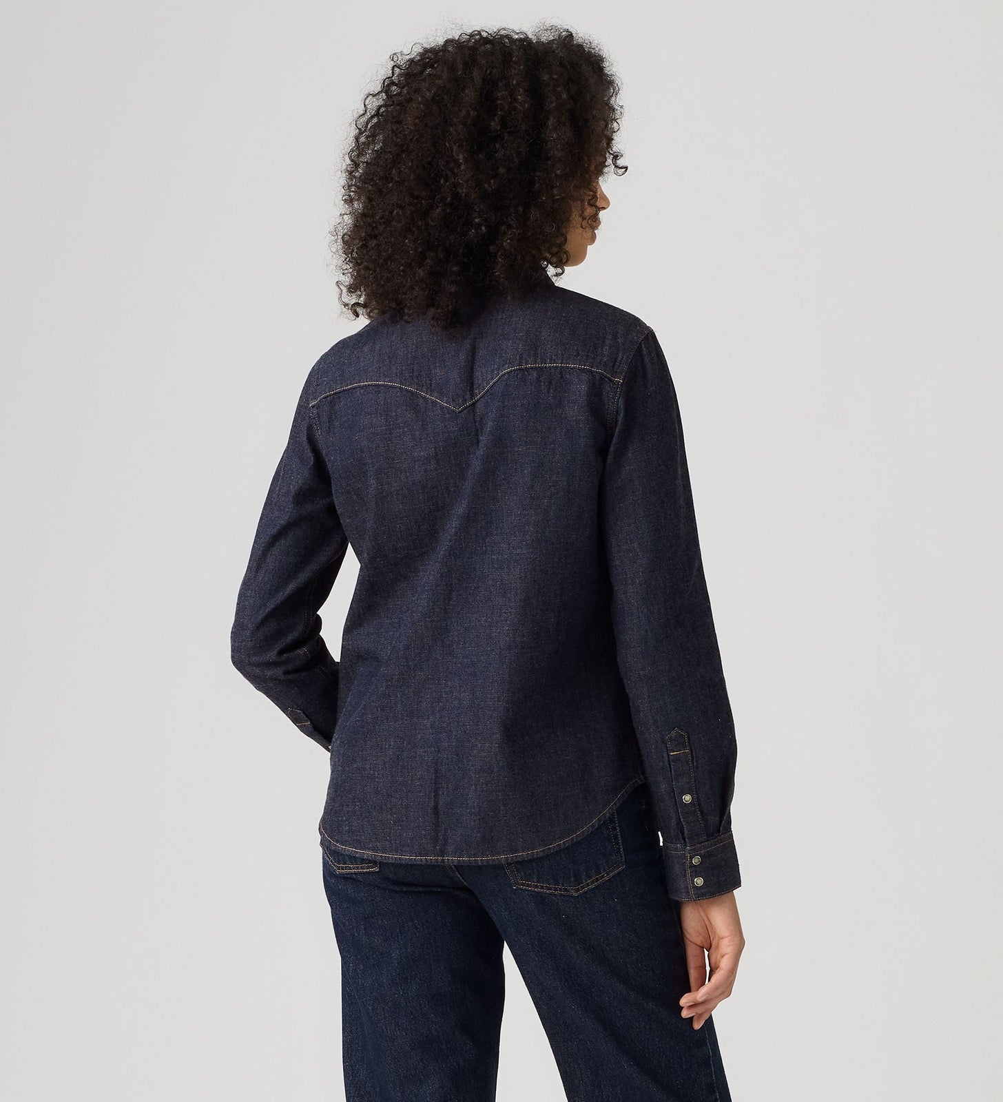 Main 2 - Levi's® Women's Heritage Western Denim Shirt - 007WT0007