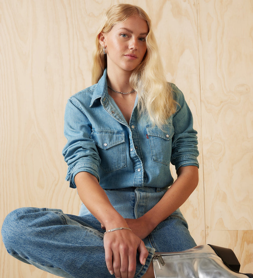 Main 3 - Levi's® Women's Iconic Western Shirt - 167860018