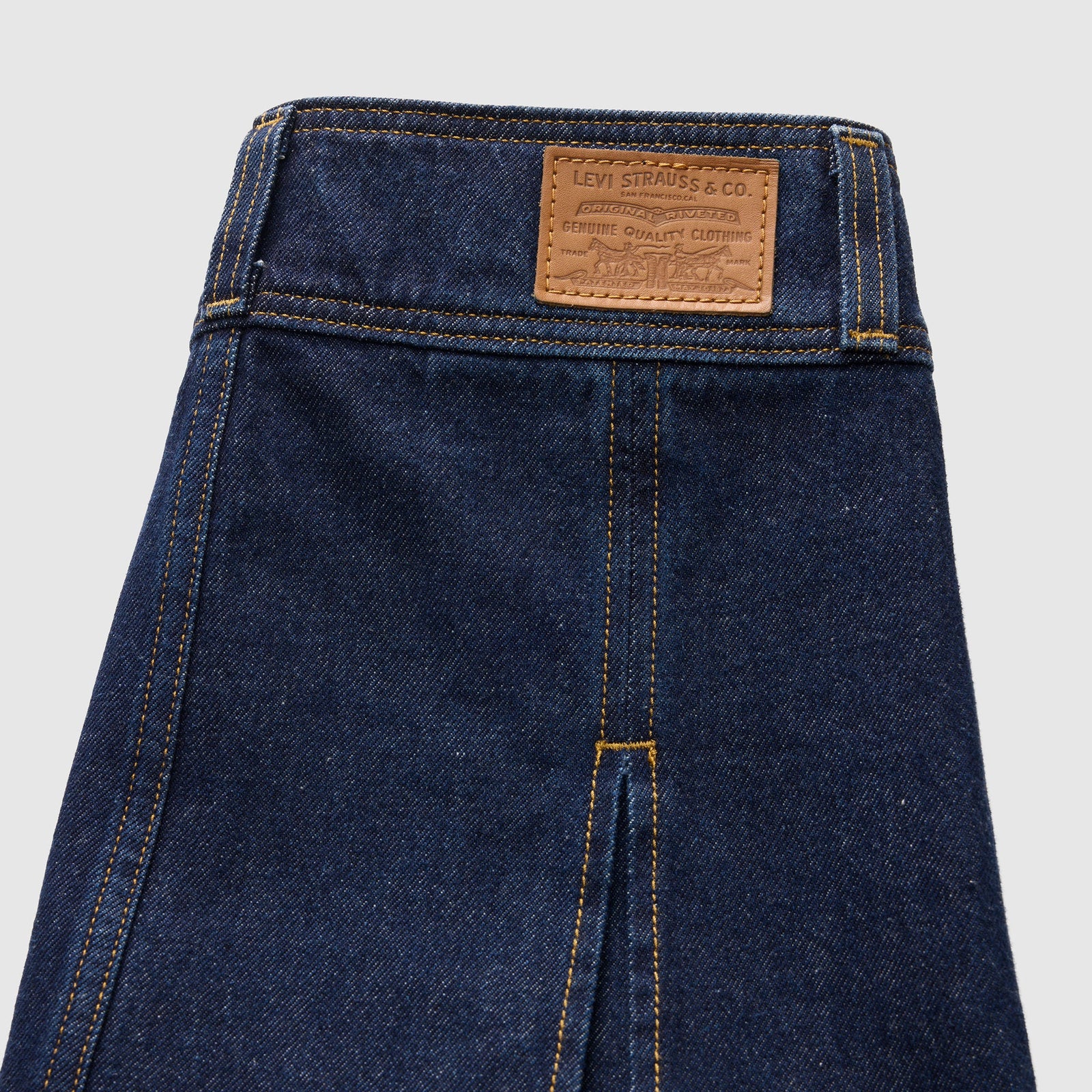 Main 7 - Levi's® Women's Inverted Pleat Mini Skirt - 0089S0002
