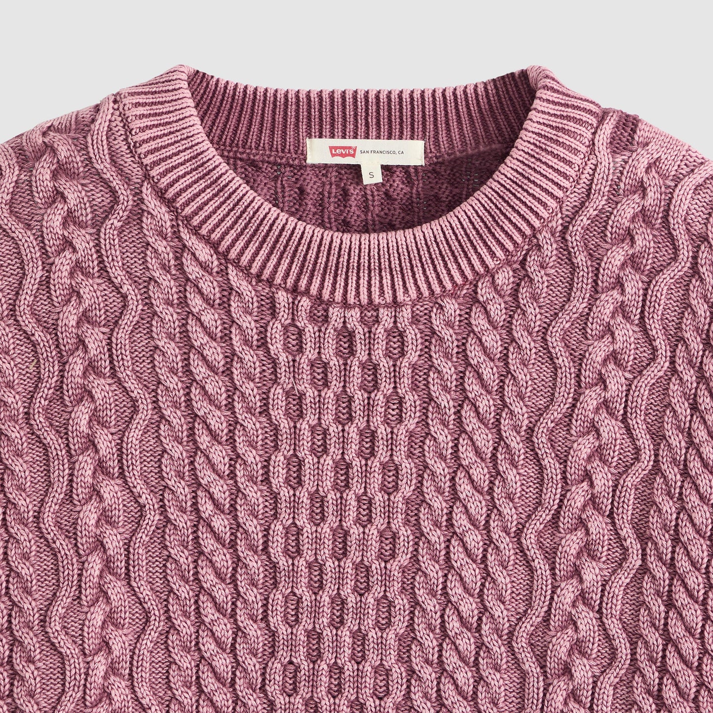 Levi's® Women's Leilah Cable Crewneck Sweater