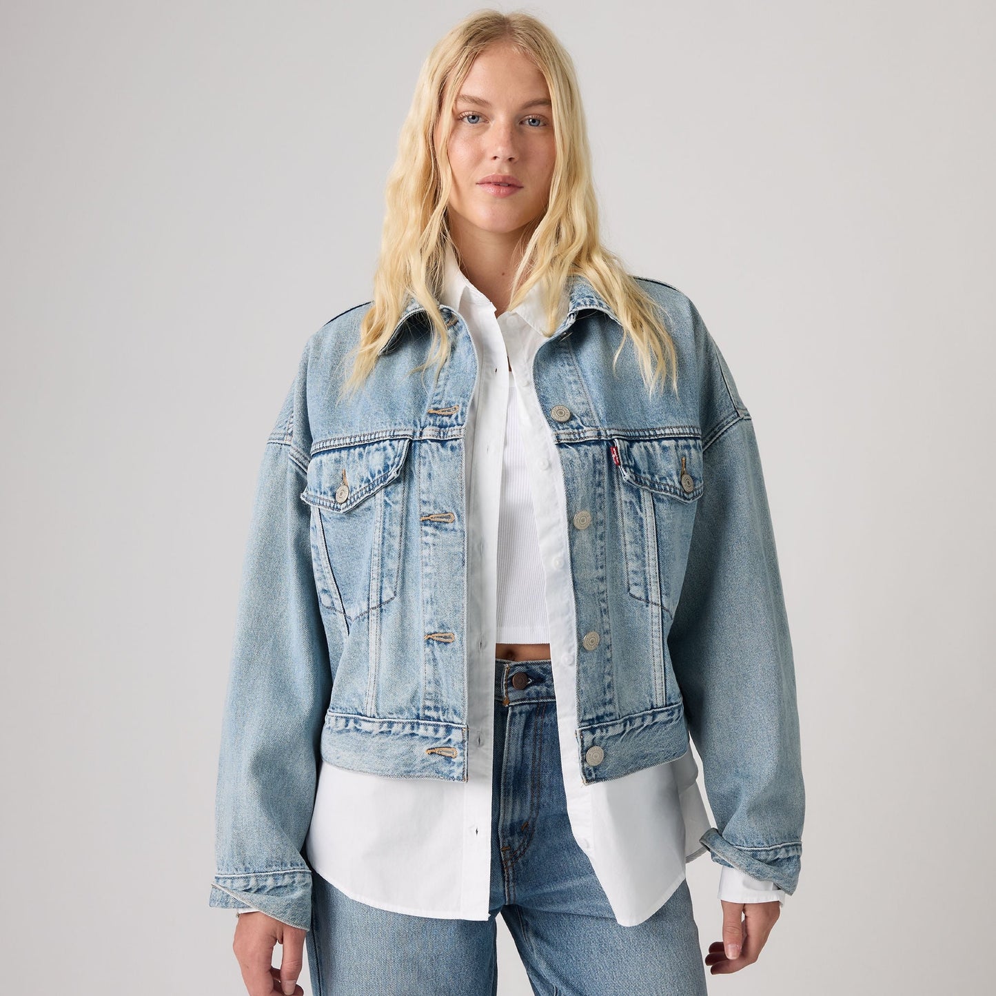Levi's® Women's Loose Crop Trucker Jacket