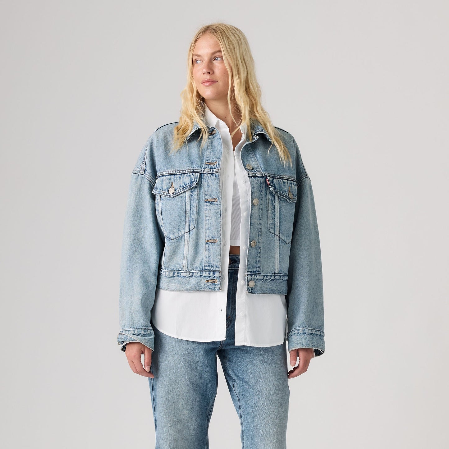 Levi's® Women's Loose Crop Trucker Jacket
