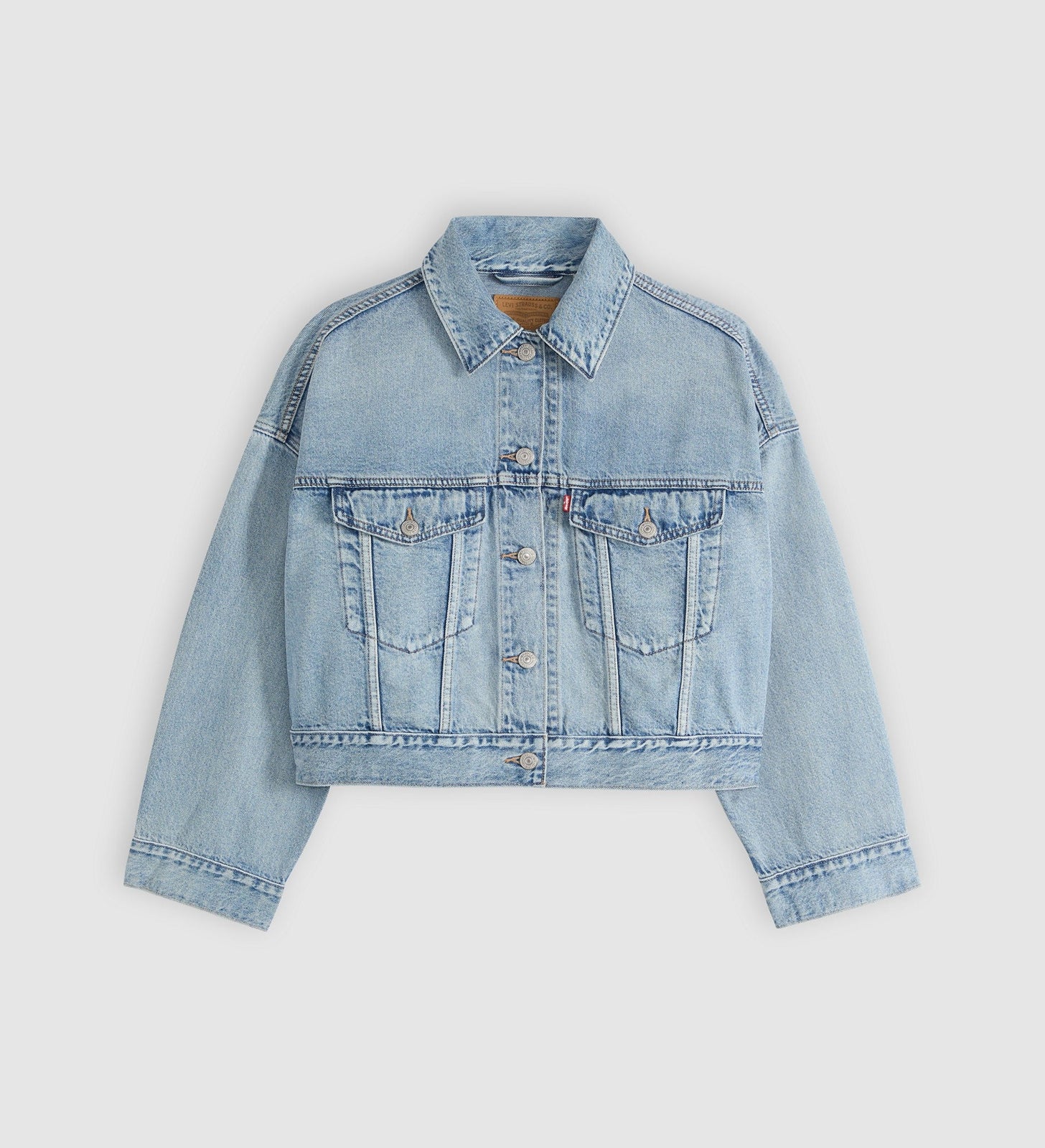 Main 5 - Levi's® Women's Loose Crop Trucker Jacket - 0089L0004