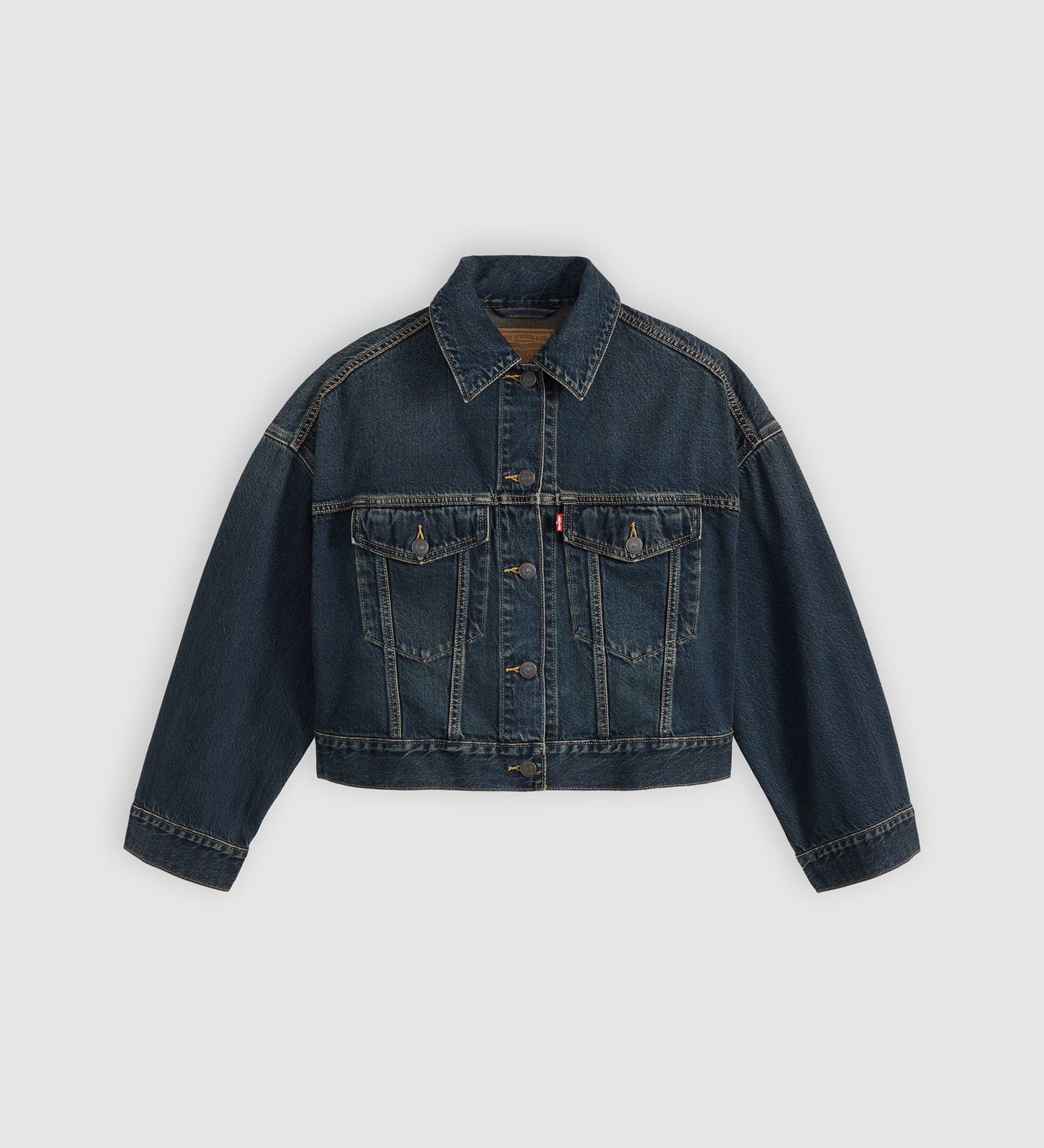 Main 5 - Levi's® Women's Loose Crop Trucker Jacket - 0089L0007
