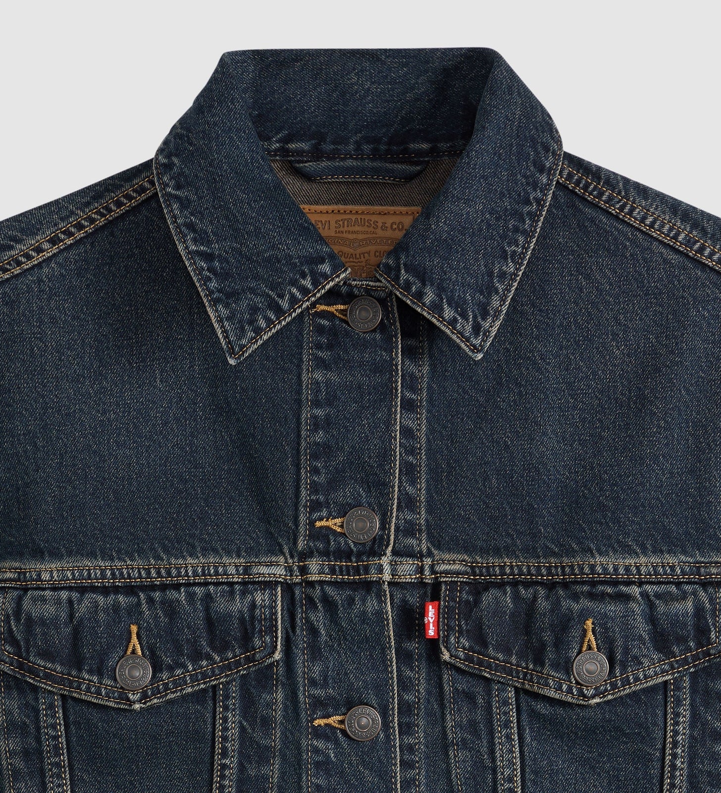 Main 6 - Levi's® Women's Loose Crop Trucker Jacket - 0089L0007