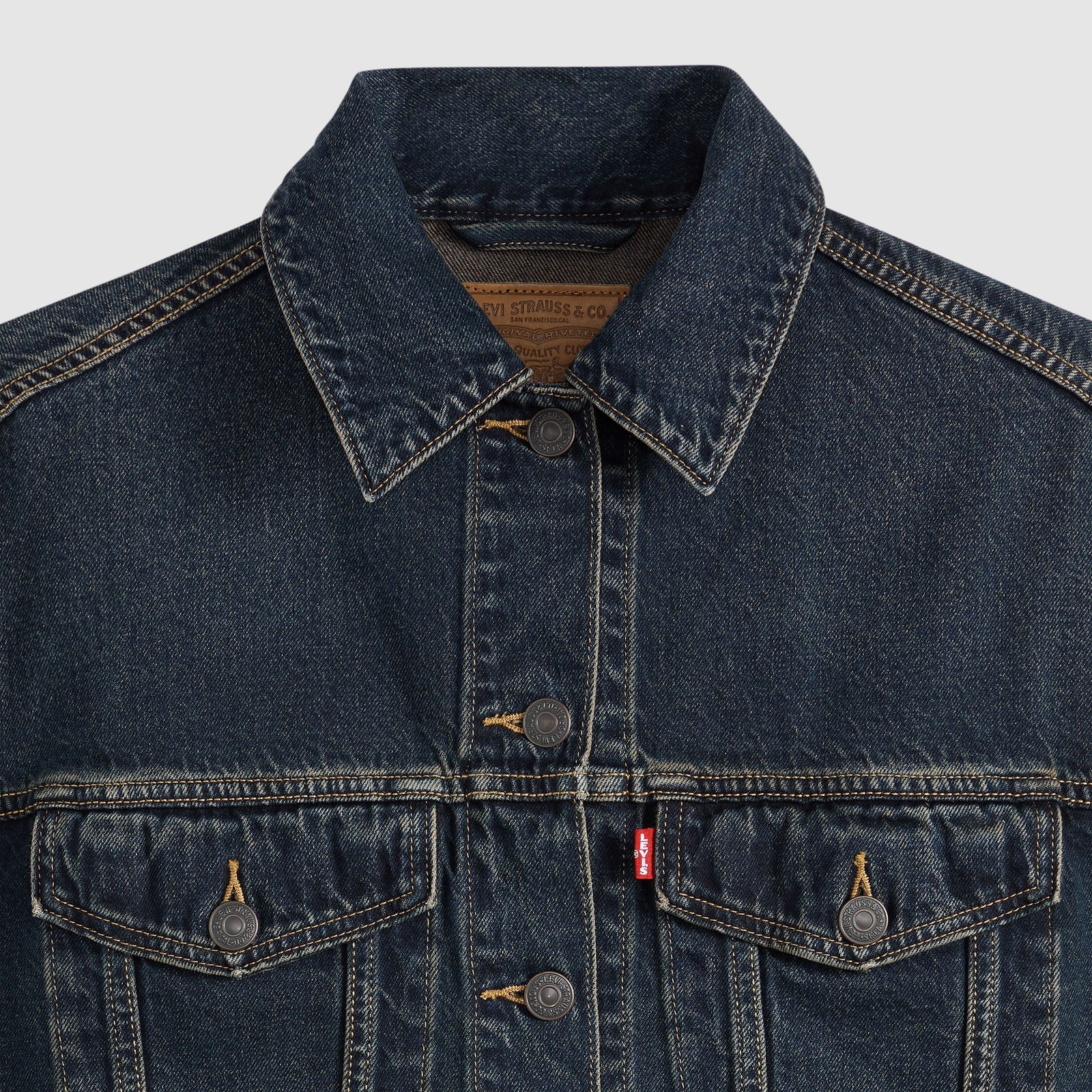 Main 6 - Levi's® Women's Loose Crop Trucker Jacket - 0089L0007