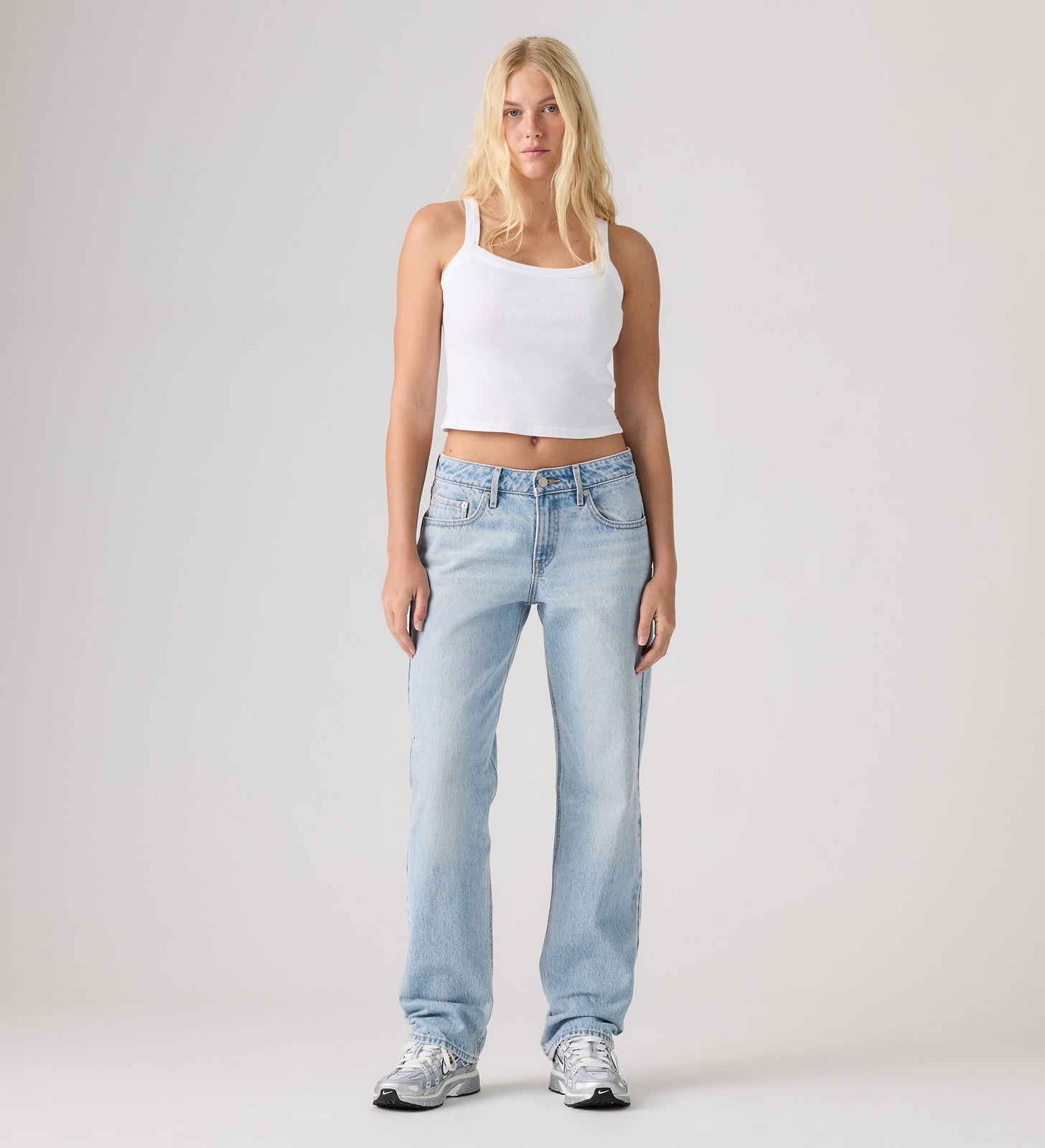 Main 3 - Levi's® Women's Low Straight Jeans - 0083P0011
