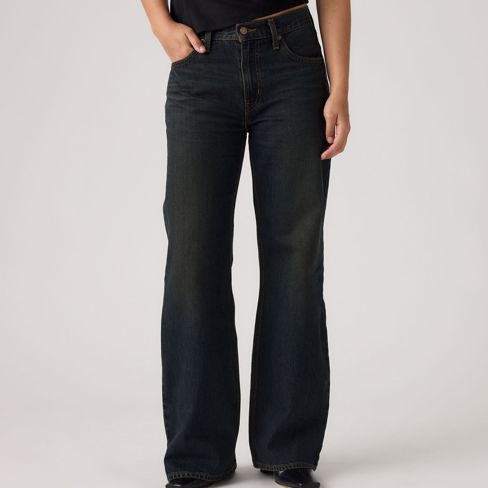Main 5 - Levi's® Women's Middy Loose Boot Jeans - 006D10013