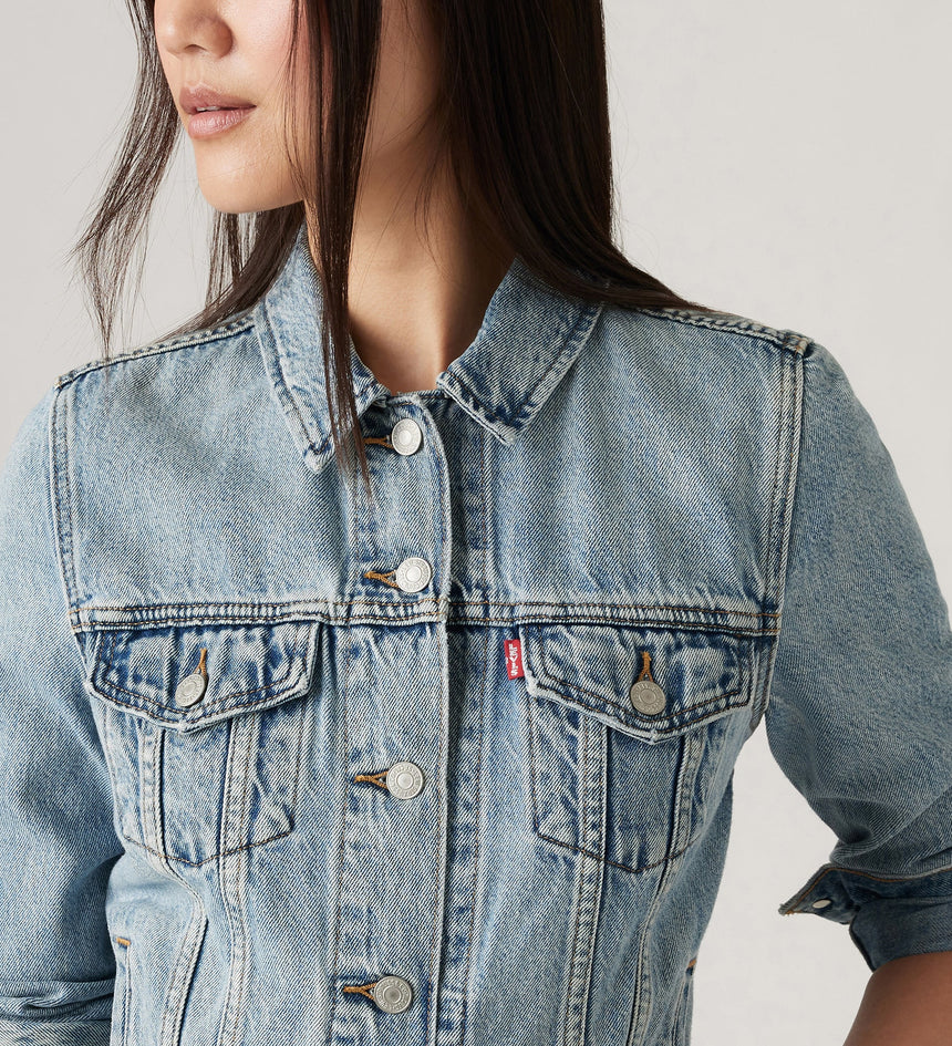 Main 4 - Levi’s® Women's Original Trucker Jacket - 299450100