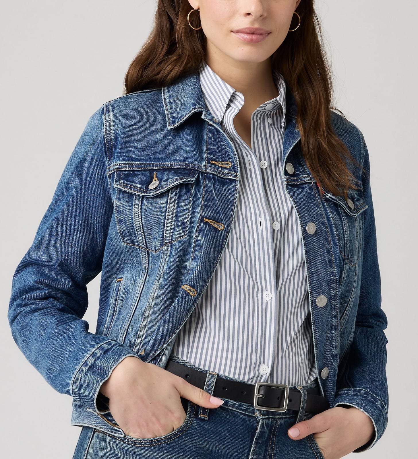 Main 4 - Levi's® Women's Original Trucker Jacket - 299450265