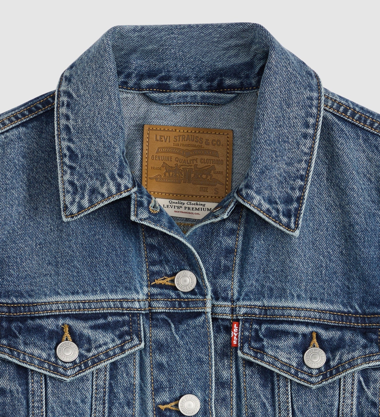 Main 6 - Levi's® Women's Original Trucker Jacket - 299450265
