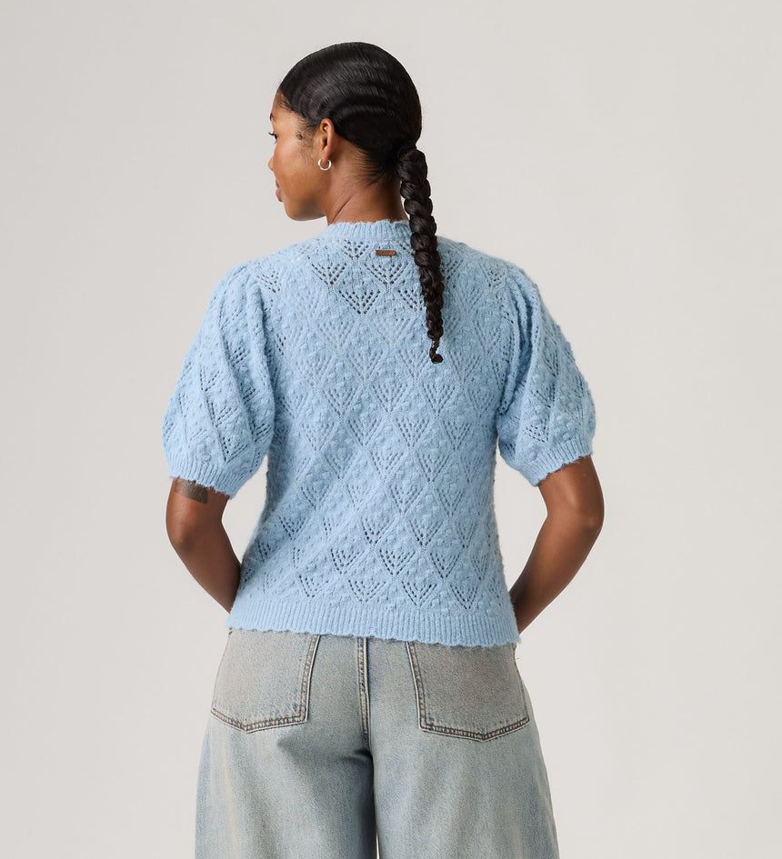 Main 2 - Levi's® Women's Pauline Pointelle Short-Sleeve Cardigan - 005A80001