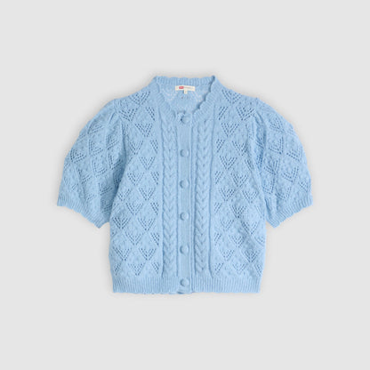 Thumbnail 5 - Levi's® Women's Pauline Pointelle Short-Sleeve Cardigan - 005A80001