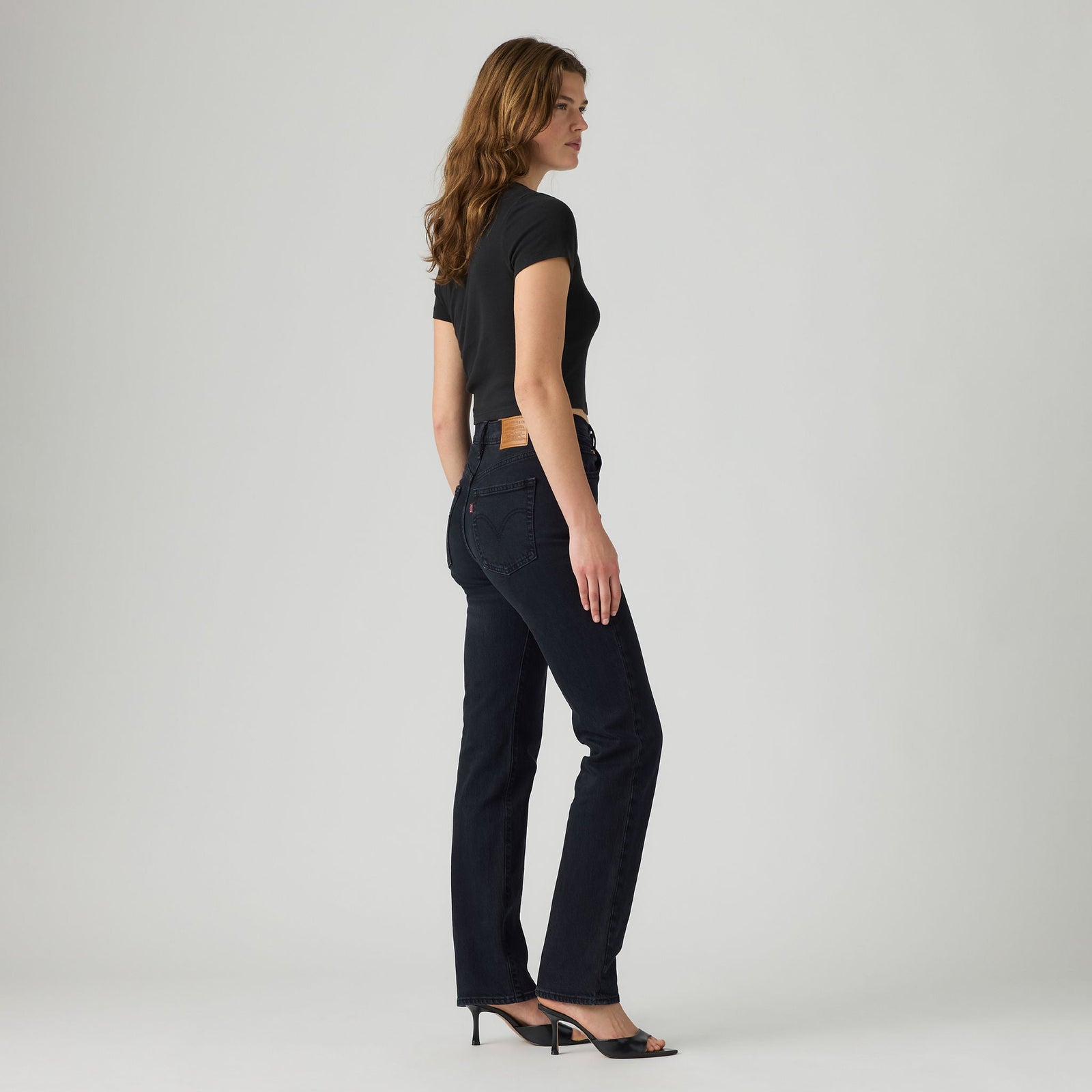 Main 4 - Levi's® Women's Ribcage Slim Jeans - 0081W0000
